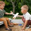 COLLBATH Rubber Band Powered Airplane Model for Kids, Outdoor Sports Toy, Flies In Seconds, Easy To Assemble, Great Gift for Improving Hand-Eye