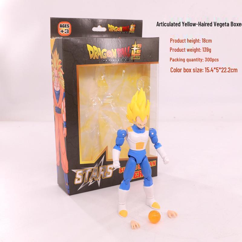 

Фигурка Гоку Супер Сайяна Розе из Dragon Ball с жёлтыми волосами