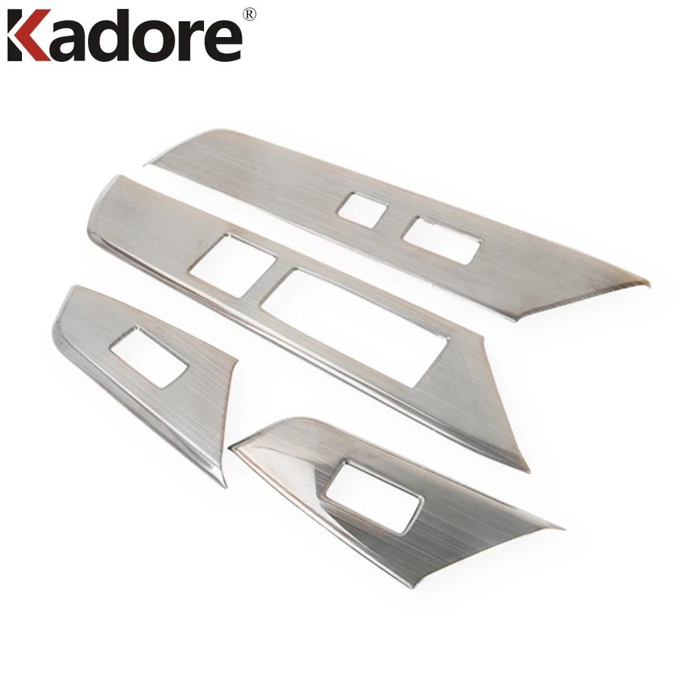 Car Inner Door Window Lift Switch Button Panel Cover Trim For Lexus UX 200 250h 260h -  Steel Interior Accessories