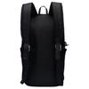 Decathlon 10L Versatile Casual Zip Closure Backpack Polyethylene Black Unisex for Couples