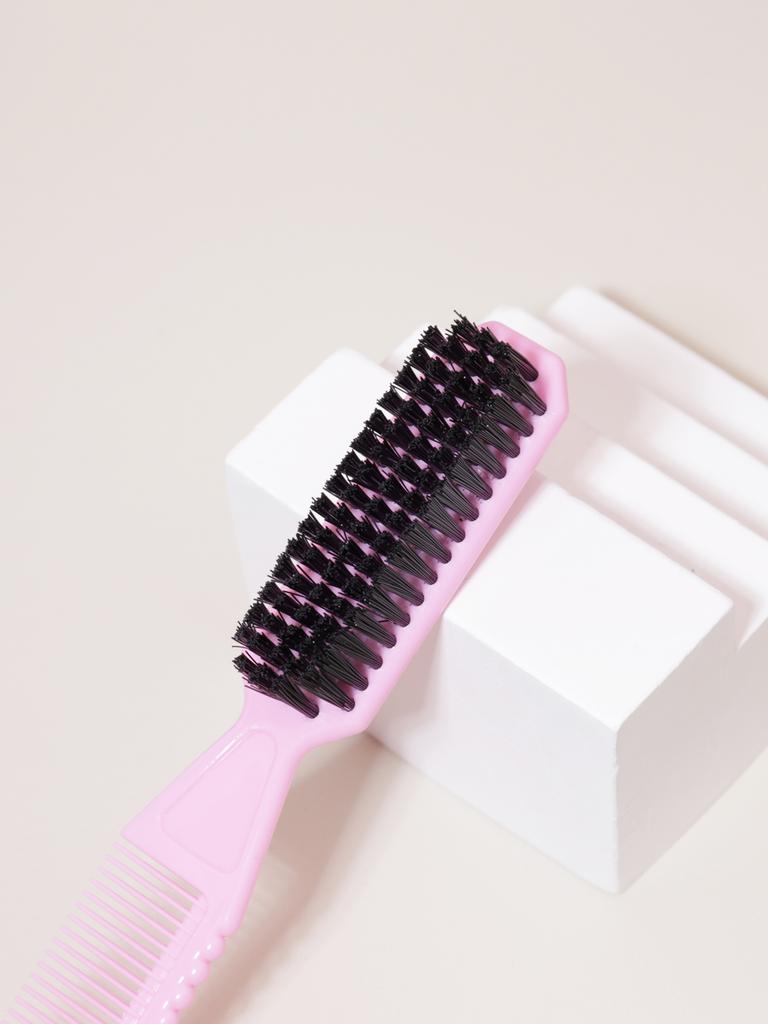 1pcs Portable Double-sided Retro Oil Brush Comb, Dual-purpose Brush for Hair Care and Beard Styling Special for Real Hair Wigs