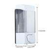 Manual Pump Lotion Dispenser Plastic Shampoo Dispenser Modern Liquid Dispenser  Home Hotel