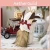 Charming Christmas Knit Antler Hat Rudolf Sweet Forest Decoration For Seasonal Celebrations
