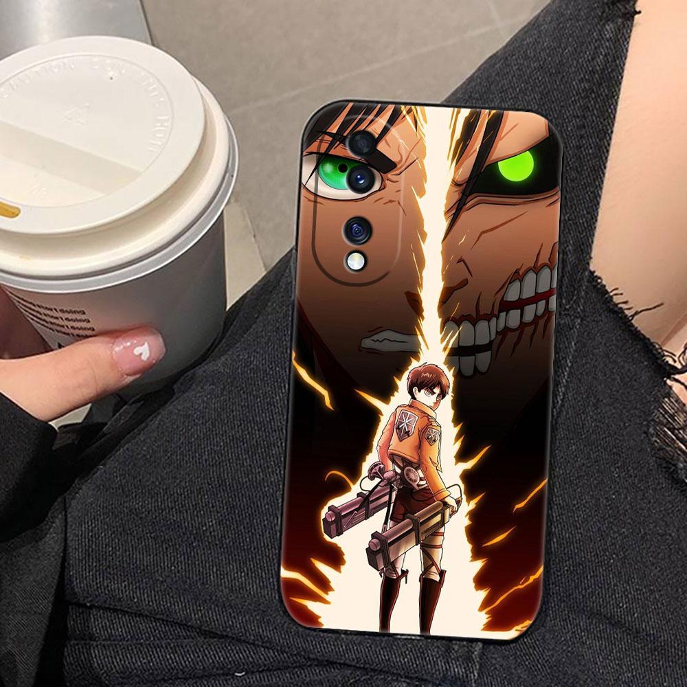 A-Attack On T-Titan Eren Phone Case For HUAWEI NOVA 3I 7I 8I 9 HONOR 400 20 90 X5C X6B X7 X7B X7D X8 X8B X9 X9B X9D X9A Cover