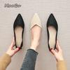 Fashion New 2025 Fashion Large Size34 43 Flat Bottom Women's Shoes Pointed Toe Low Heel Comfortable Casual Shoes Slip-On Loafers