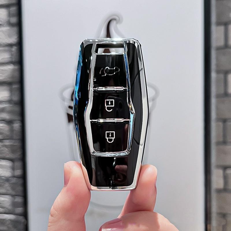 Tpu Car Remote Key Case Cover Protect Shell Fob For Mitsubishi Outlander Control Accessories
