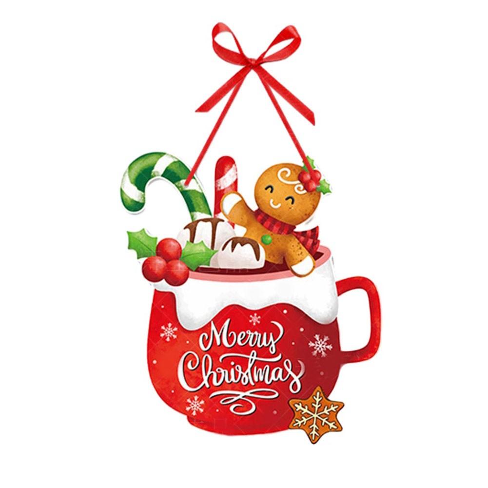 

1 шт. Подвеска на дверь Рождественская подвеска Подвески для двери