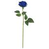 Artificial Rose Elegant Artificial Rose Green Leaves Silk Flower Set for Wedding Halloween Party Home Office Table Centerpiece