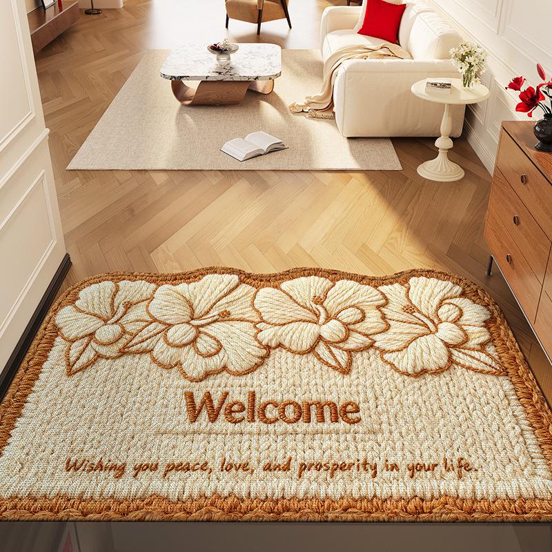 Fußmatte für den Außenbereich aus Kieselgur: Schnelltrocknende, Rutschfeste, Wasserabsorbierende Eingangsmatte für Schuhwechselbereiche.