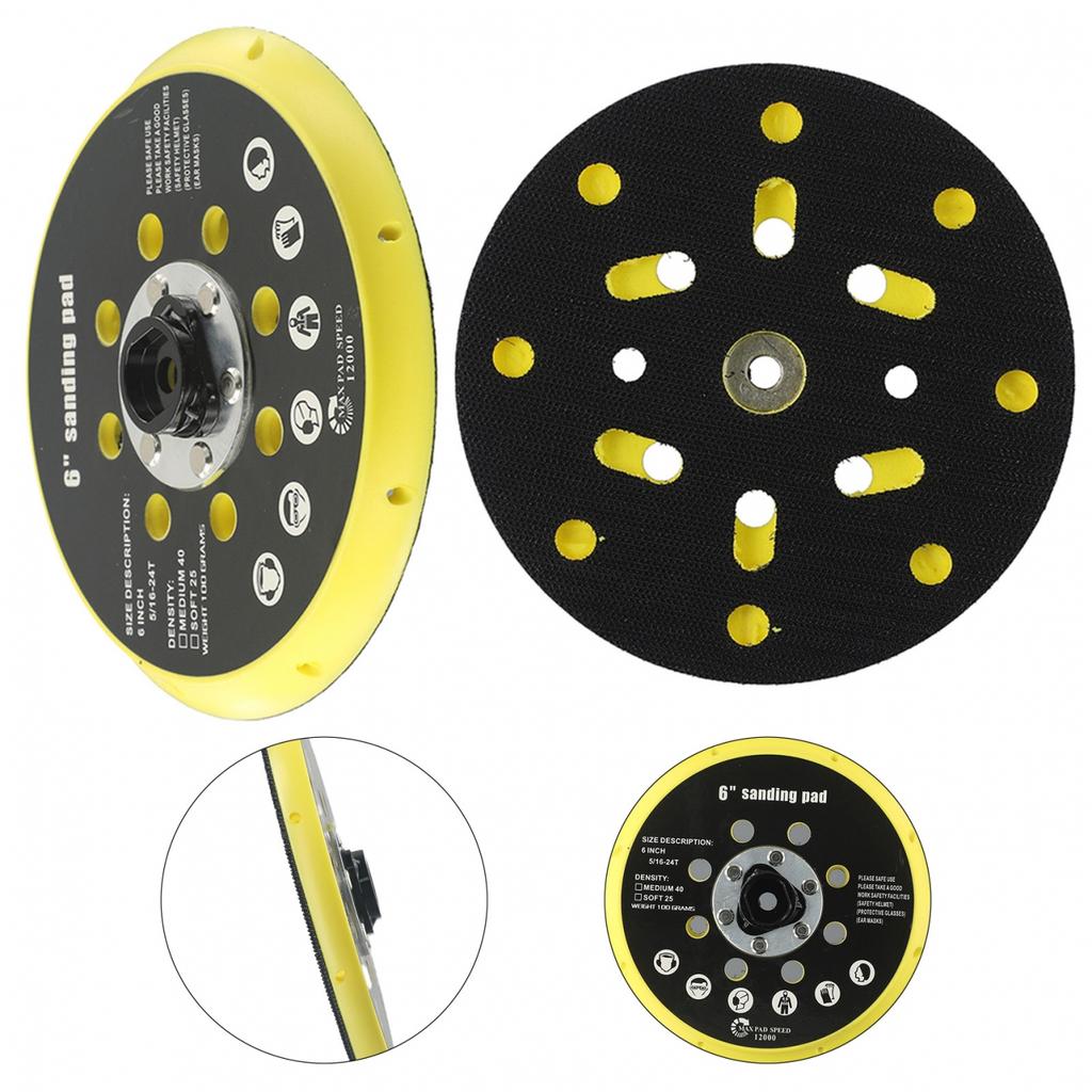 Zımpara Pedi Zımpara Destek Pedi Zımpara Diski 150mm 6 İnç Sıcak Satış