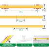 5V COB LED Light Strip Motion Sensor 320LEDs/m 3AAA Battery USB Powered 3MM 5MM 8MM For Cabinet Wardrobe Kitchen Stair Lighting