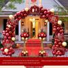 Wedding Balloon Arch Set - Rustic Gate Décor for Hotel Banquets and Engagements