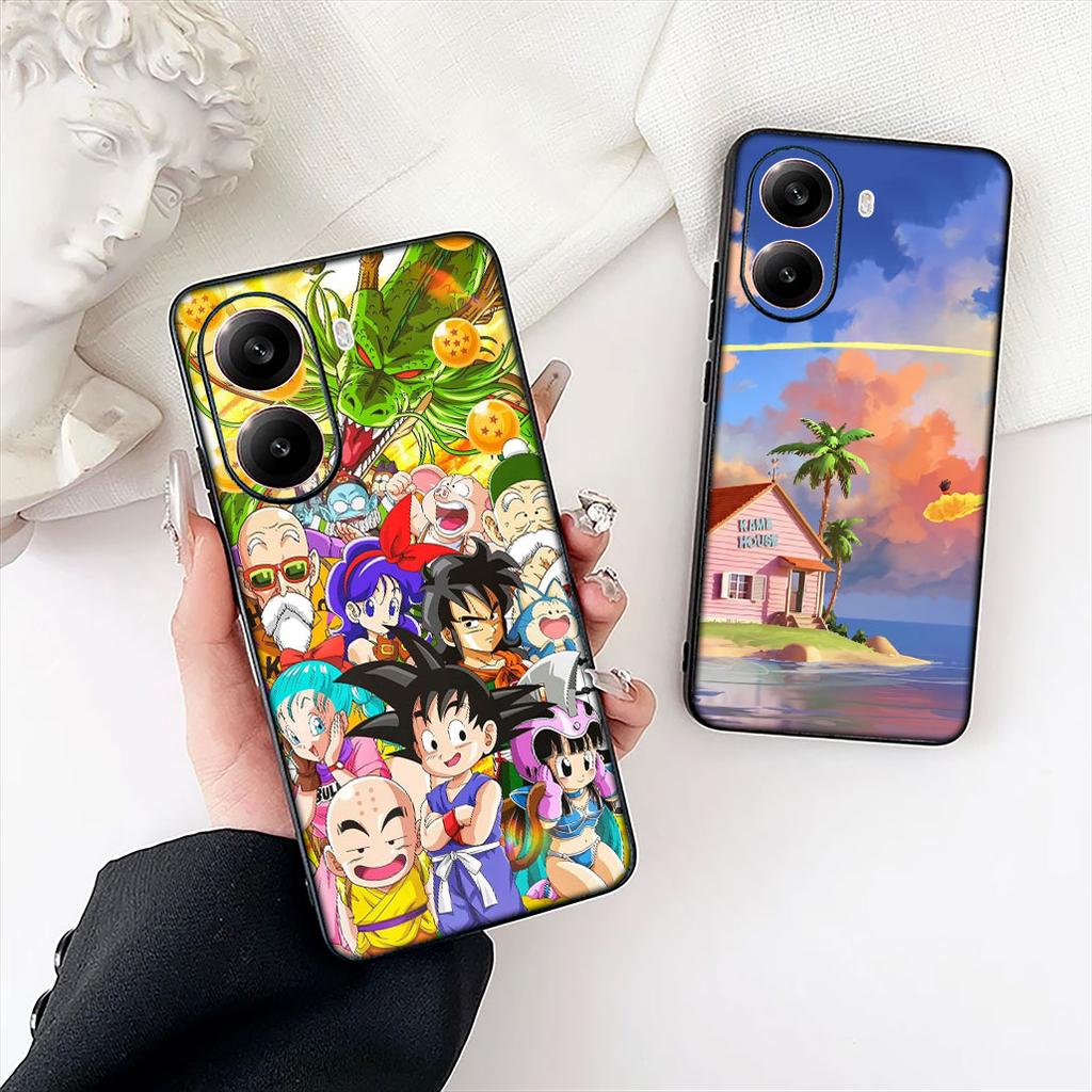 Wallpaper Krillin Dragon Gokus Ball Phone Cover for Xiaomi Redmi 15C 15 A5 9A 9C NFC 9T Note 9 8 8T 4G 5G Protective Case