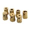 Brass Rigid Hexagonal Coupling 2/3/3.17/4/5/6/7/8mm Motor Drive Shaft Joint Wheel Hub Hex Adapter For RC Boat Car Airplane Parts