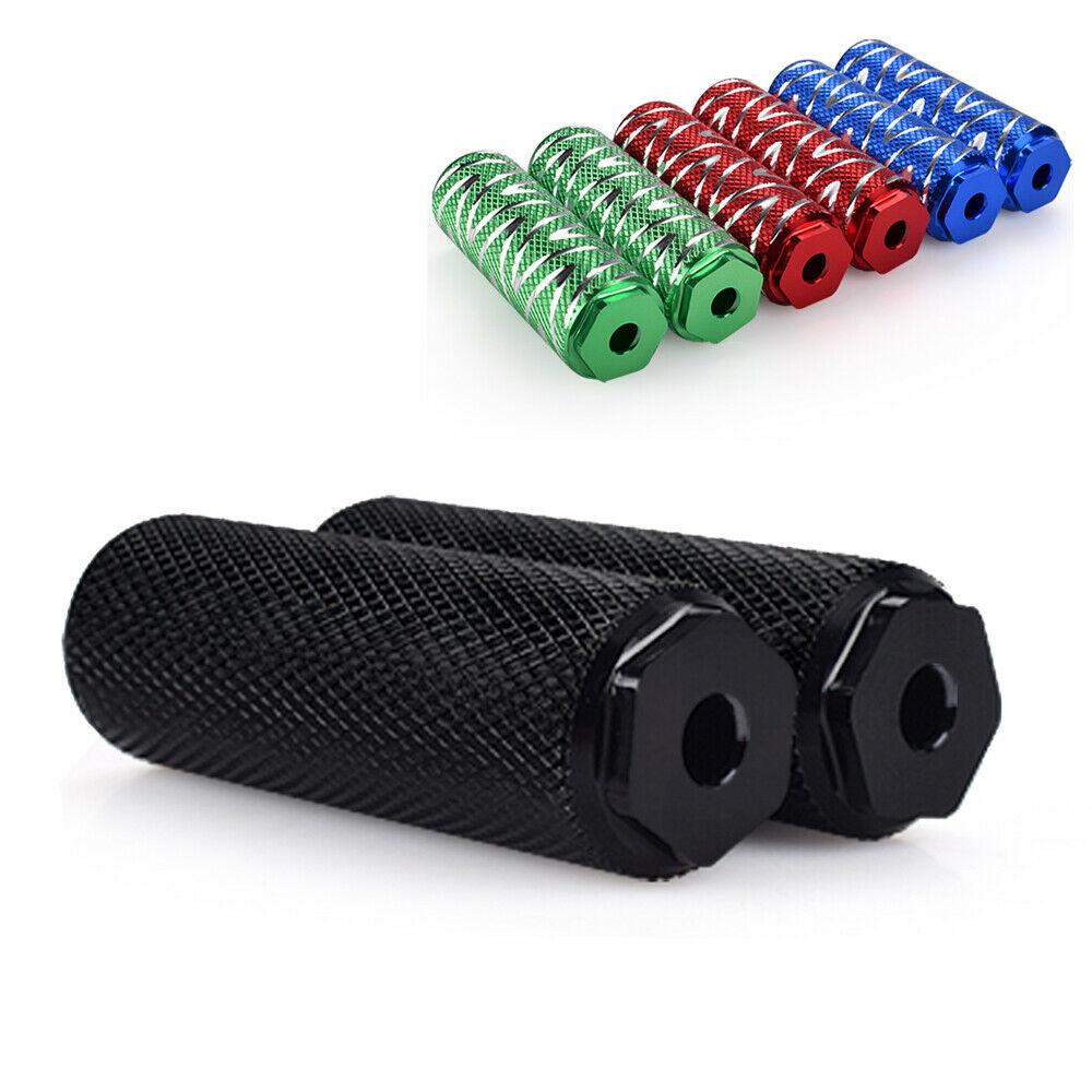 Mountain Bike Front Rear Wheel Wheel Tyre Road Bike Foot Pegs Axle Pedal Stunt Pegs Footrest