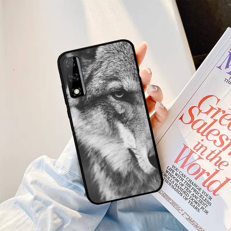 

Yinuoda крутой чехол для телефона с принтом черного волка для Huawei Y9 Y8 Y6 Prime Y7 Pro Y8s Y5 Mate 20 Pro 10 lite Huawei Mate50Pro