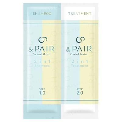 ViCREA - &Pair Control Moist 2 In 1 Shampoo & Treatment Sachet Set