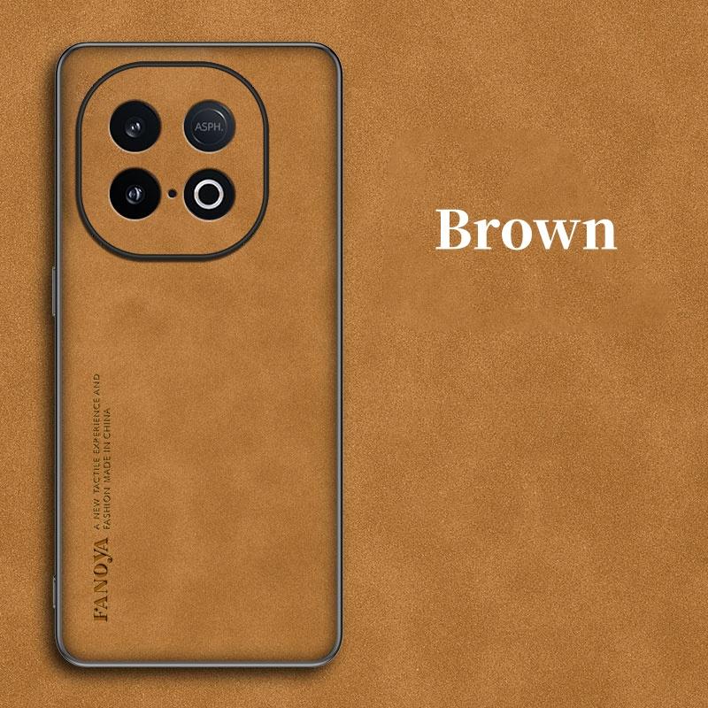 For Vivo iQOO Z10 Turbo 5G 6.78" Case PU Leather Skin Shockproof Hard Back Cover Case Silicone Bumper
