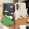For Samsung Galaxy A13 4G Case A33 A53 A73 5G Cute Animals Cartoon Cover Soft TPU Phone Case For Samsung A13 A 33 53 73 5G Shell