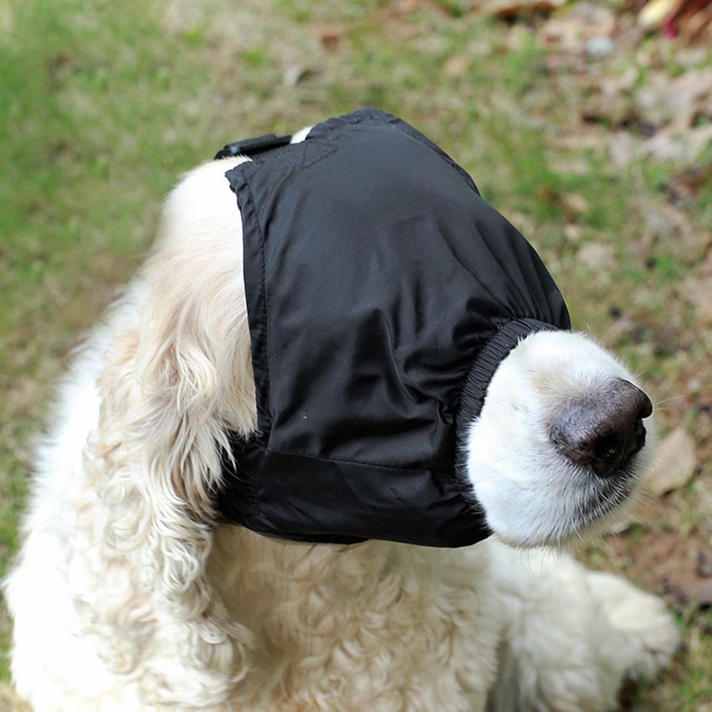 Puppy Eye Wrap for Small Medium Large Dog Eye Mask for Calming Grooming Bathing Blowing Drying Supply