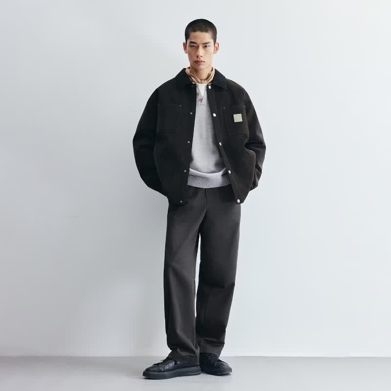 Jack & Jones Men's Autumn Comfort Wide-Leg Casual Pants