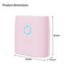 Pack of 1 Compacts ABS Thermals Printer Featuring Inkless Technology for Fast and Clear Printing in Office or Travel