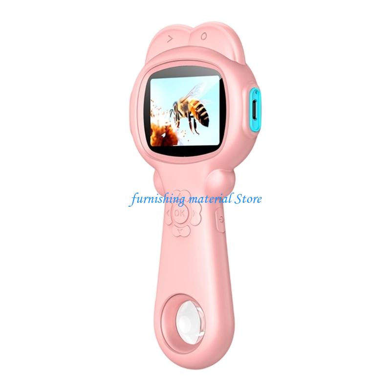 Y5GD Educational Handheld Microscope Camera USB Rechargeable for Kids Learning Gift