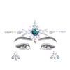 Glitter 3D Crystal Sticker Creative Temporary Tattoo Sticker Rhinestones Sticker  Eye Makeup