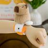 Turtle Capybara Plush Hand Ring Crocodile Animal Plush Slap Bracelet  Kids