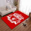 Logo-ul Clubului de Fotbal Liverpool Covor Roșu Stilul You’ll Never Walk Alone Potrivit pentru utilizare ca antiderapant pentru canapele din sufragerie și dormitor