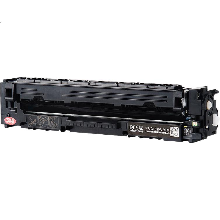PRINT-RITE PR-CF510AR Toner Cartridge Compatible with HP-M154a M154nw M180n M181FW Printers, Black Toner with Chip, 1100 Pages, Professional Pack