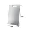 Stainless Steel Cutting Boards For Kitchen Food Thickened Double Sided Cutting Boards