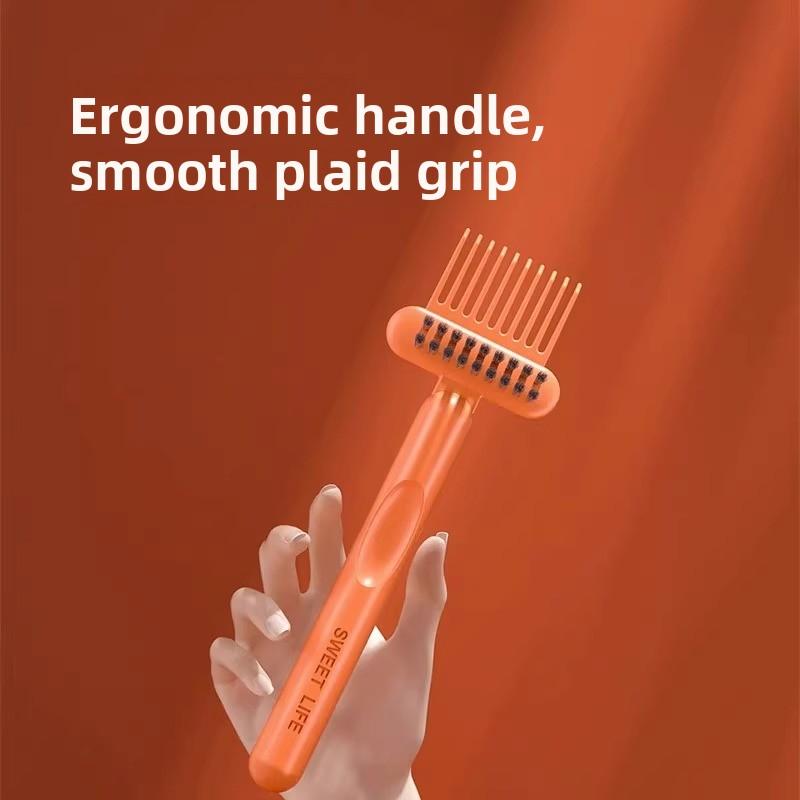 Creative Hairdressing Curls Simple Dual Purpose Cleaning Brush