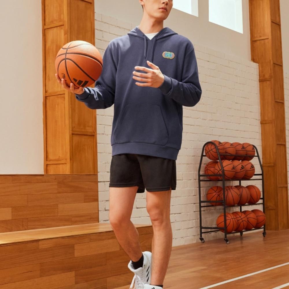 Adidas Worldwide Hoops Hoodie Men Hoodies Dark-Blue IM4617