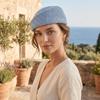 Weave Straw Pillbox Hat Fedoras Fedora Hat Women Medicine Box Hat  Beach Visor