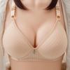 Breathable Wire-Free Minimizing Bra for Middle-Aged & Elderly Women - Comfortable Side Support for Large Busts & Underarm Fat