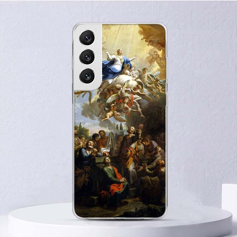 

Мягкий чехол Renaissance Art Painting для Samsung Galaxy M12 M21 M30S M31 M32 M51 M52, чехол для телефона Note 8 9 10 + 20 Ultra J4 J6 Plus Galaxy Note 20 Ultra
