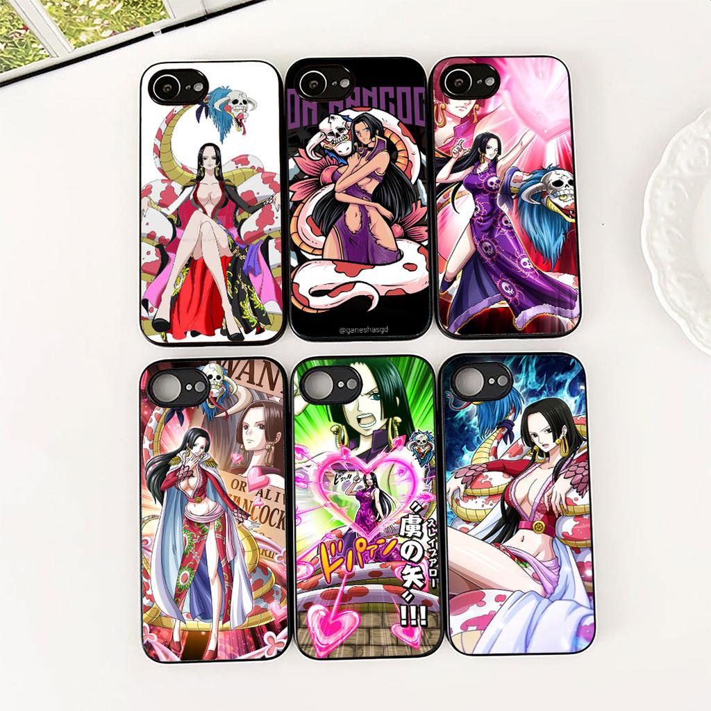 for Motorola Moto G22 G23 G32 G53 G60 G13 G64 G20 G8 G9 Plus Power E13 E20 E32 Phone Case Anime Boa Hancock One Piece Luffy