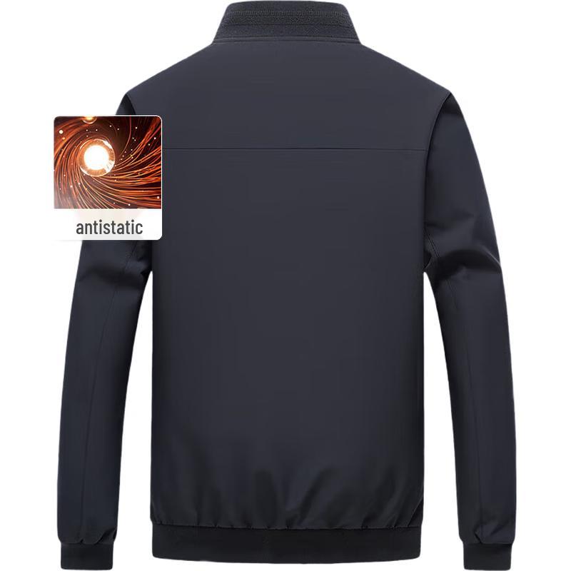 SEPTWOLVES Herren-Business-Casual-Jacke mit Baseballkragen