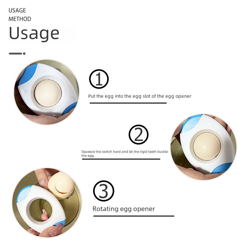 Eierstecher und Schalenöffner aus Kunststoff Küchenhelfer
