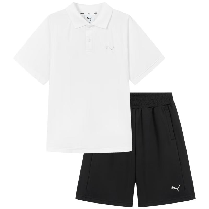 PUMA Kids' 2026 Summer Polo Short Sleeve Set