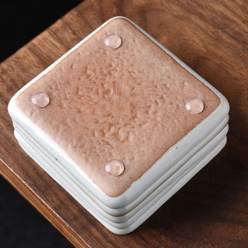 Covoraș pentru ceai din ceramică creativ pentru masă de ceai, aur anti-alunecare, suport izolat pentru ceai, accesorii pentru ceremonie de ceai Kung Fu