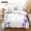 Creative Design Print Pattern Sleep Bedding Package Comforter Cover Package 3d Bedding Digital Printing Bed Linen Queen Size Size Sleep Bedding