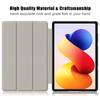 Case For Xiaomi Redmi Pad 2 Pro 12.1 Inch 2025 Leather Triple Fold Magnetic Cover Funda For POCO Pad M1 12.1" With Auto Sleep