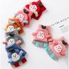 Half Finger Flip Covered Gloves Cute Cartoon Kids Gloves Winter Warm Knitted for Children Boys Girls 1-5Y Baby Accessories