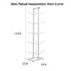 Double-Sided Basketball Storage Rack
