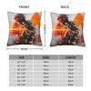 Battlefield 6 Game Funny Pillow Cover Cute Funny Pillow Case For Sofa Home Decorative Cushion Cover Square Design Pillowcases