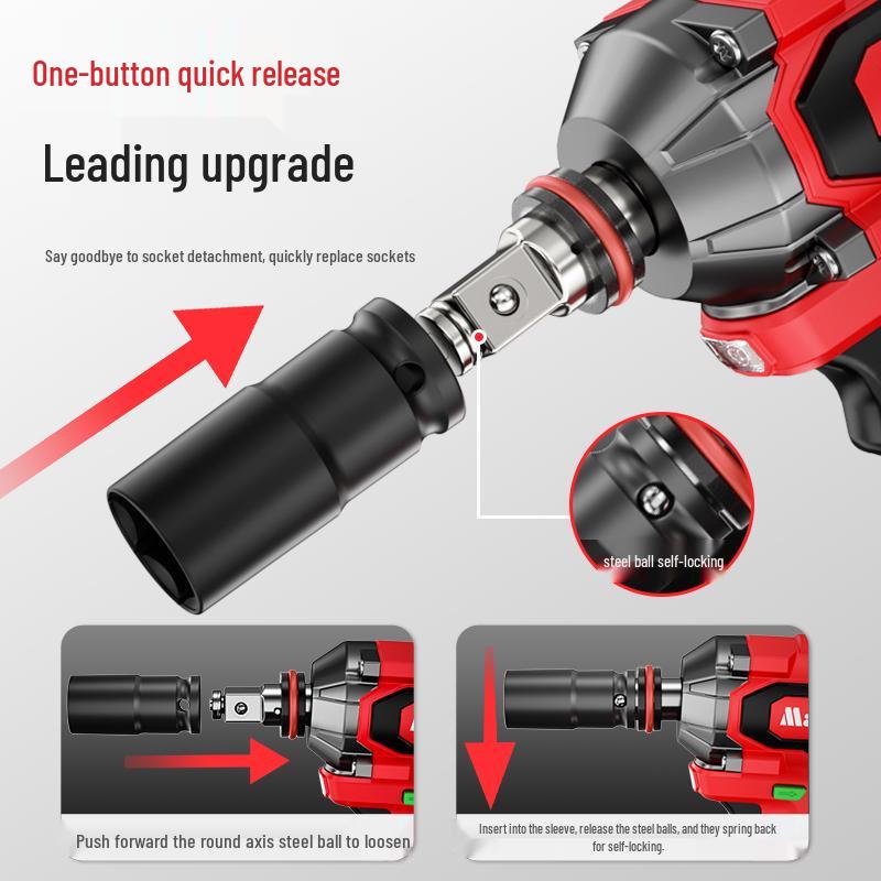 Cap de conversie electric cu dublă utilizare: Adaptor multifuncțional și Set de biți pătrați pentru burghiu/șurubelniță.