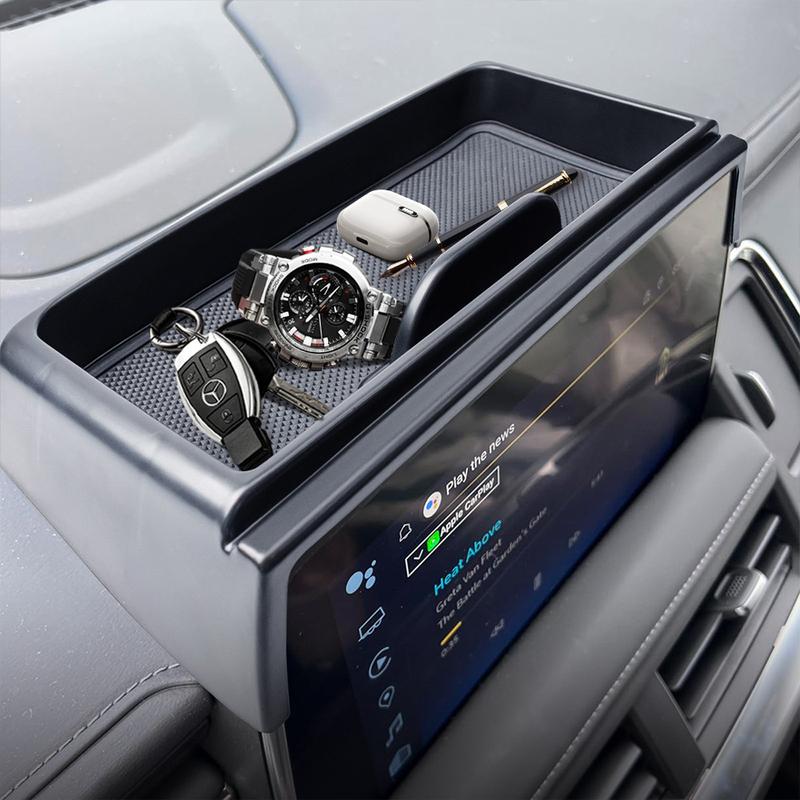 Center Console Dash Storage Organizer Tray for GMC Yukon Chevy Tahoe Suburban    2024 ABS Car Dashboard Storage Box