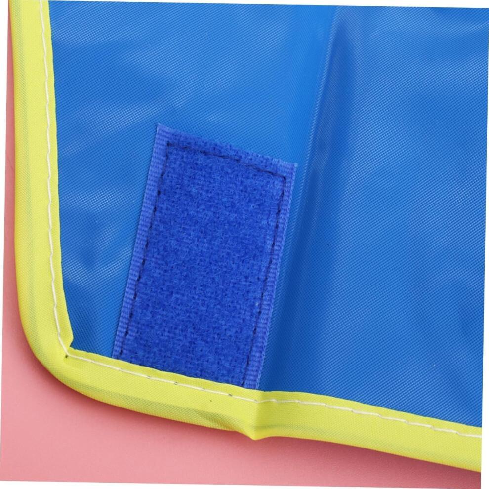 Kids Durable Painting Apron Reusable with Long Ties for Comfortable Wear Blue Protects Clothing from Dirt and Stains